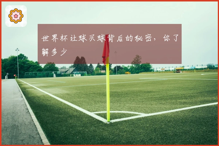 世界杯让球买球背后的秘密，你了解多少